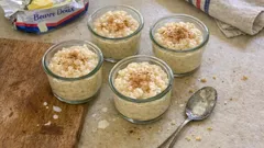Riz au lait crémeux en verrines : la méthode douce qui le rend vraiment onctueux