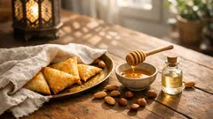 Briouats express au four : triangles de brick miel et fleur d’oranger prêts en 30 minutes