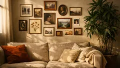 Mur derrière le canapé : 10 idées déco faciles pour transformer votre salon sans gros travaux