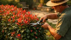 Quand tailler le photinia pour garder des pousses rouges éclatantes tout l’été