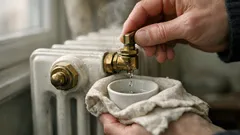 Radiateur froid en haut, chaud en bas : la purge simple qui règle souvent le problème