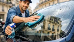 Pare-brise sans traces : la méthode simple en 4 étapes pour une visibilité parfaite