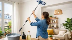 Lessiver murs et plafond sans escabeau : la méthode rapide au savon noir