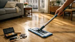 Entretien du sol stratifié : les bons gestes pour le garder impeccable sans l’abîmer